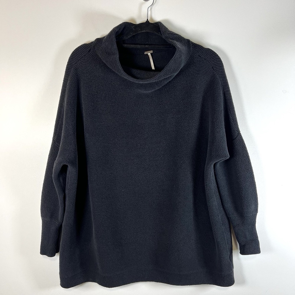 Free People Ottoman Slouchy Tunic Sweater Size Small‎ Boho Oversized Designer